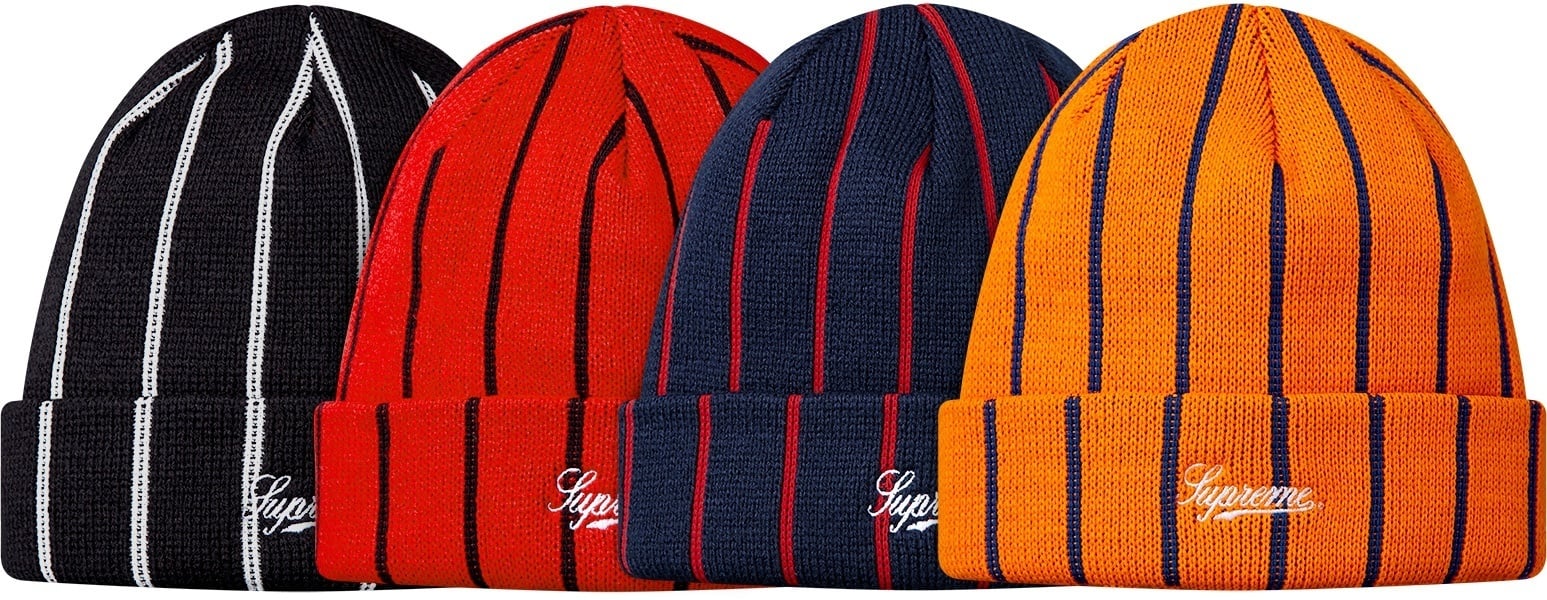 Pinstripe Beanie